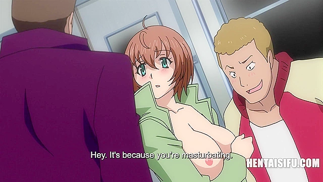 Japanese MILF Gets Gangbanged on School Train Ride