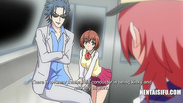 Japanese MILF Gets Gangbanged on School Train Ride