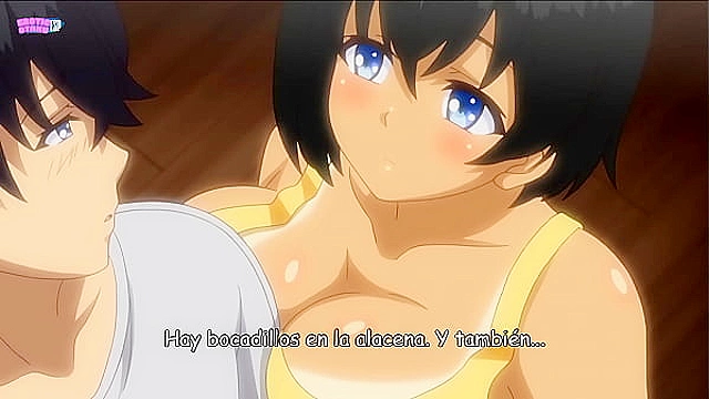 Babysitting Summer Fun – A Teen 18+ Sits Back While Her Client Gets Extra Playful