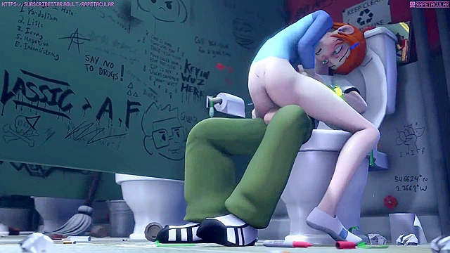 Animated Heroes Get Hot Action With Alien Chicks Online