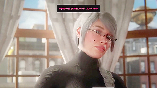 Hentai Lady Futanari Fucking with Her Shapely Body