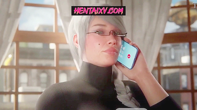 Hentai Lady Futanari Fucking with Her Shapely Body