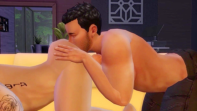 First Time 3D Gay Anal Adventure with a Stranger