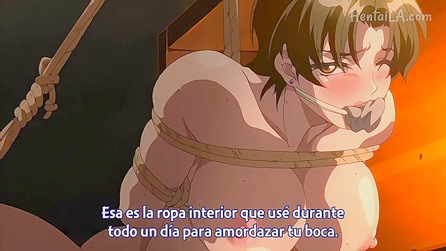 Anime babe seduces her classmate after school