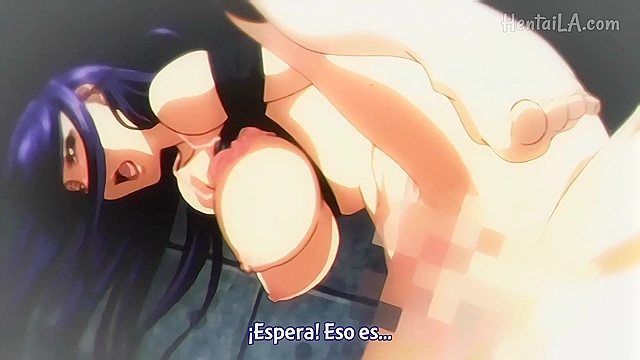 Anime babe seduces her classmate after school