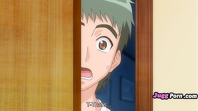 Teen stepsister pleases herself with naughty hands behind closed doors