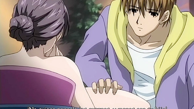 Spanish Subs for Taboo MILF Mom's Passionate Uncensored Anime Scenes