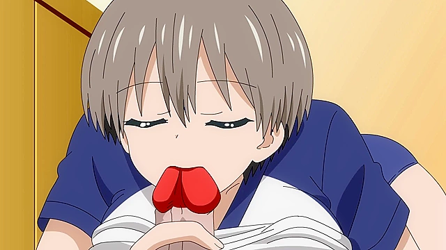 Anime fanfiction fun with Hana Uzaki from uzakichanwaasobaitaihentaiadventure