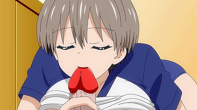 Anime fanfiction fun with Hana Uzaki from uzakichanwaasobaitaihentaiadventure