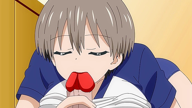 Anime fanfiction fun with Hana Uzaki from uzakichanwaasobaitaihentaiadventure