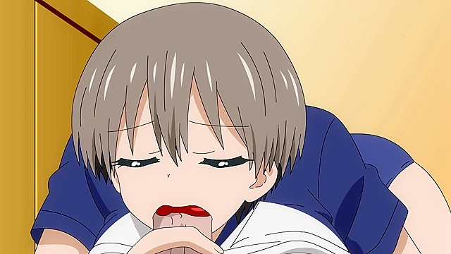 Anime fanfiction fun with Hana Uzaki from uzakichanwaasobaitaihentaiadventure