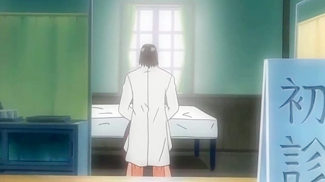 Doctor experiments on young patient with special meds for intense pleasure session