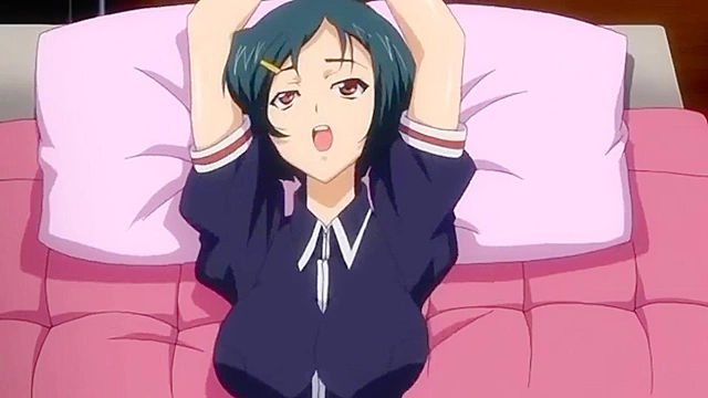 Anime babe gets pounded raw by mysterious stranger