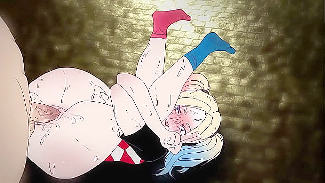 Harley Quinn seduces Joker! Hot anime action for adults 2025