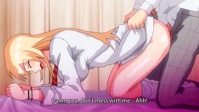 Anime lovers enjoy explicit hentai scenes together tonight