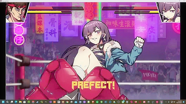 Anime Fist Action Fantasy Adventure Game Scene