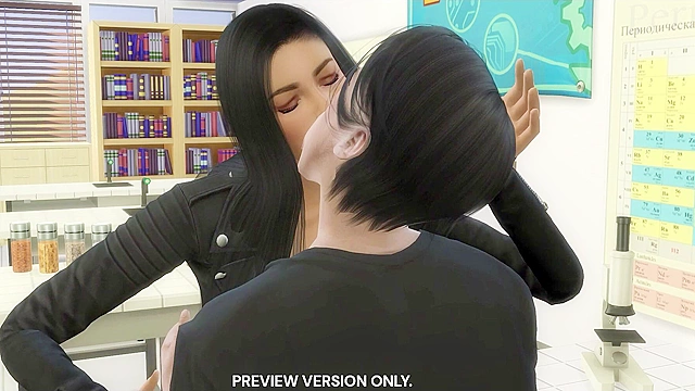 Elena Seduces Damon In Their Private Lesson - Forbidden College Fantasy Encounter