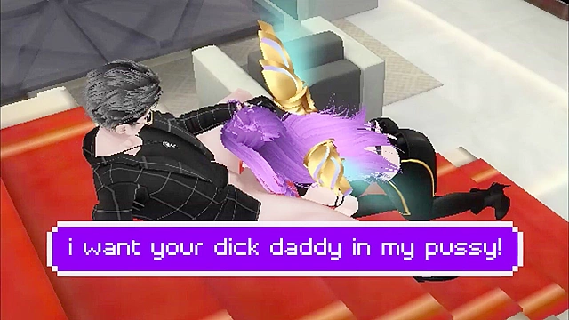 Kai'Sa KDA hentai fantasy action with a sexy animation starlet