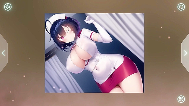 Nursetemptation unleashed in explicit gallery scenes