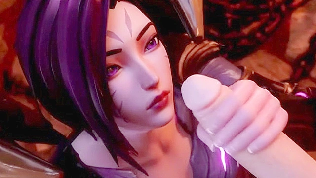 Kaisa Fantasy Action Scene with Two Guys Hardcore Fuck Anime Girl in Futuristic Suit