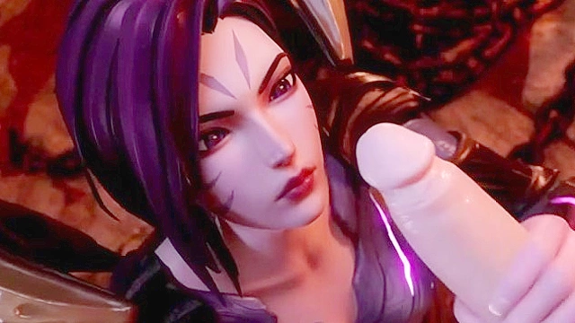 Kaisa Fantasy Action Scene with Two Guys Hardcore Fuck Anime Girl in Futuristic Suit