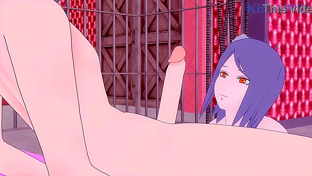 Intense action with Mei Terry and teen Konan from Naruto world adventure