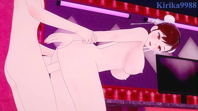 Intense Chun-Li action from Street Fighter II with hot passion on display.