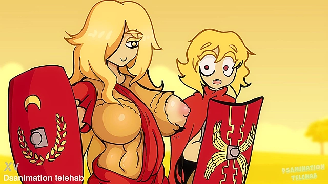 Roman Empress Boob Armor Teaser Action Packed Fantasy Adventure Story