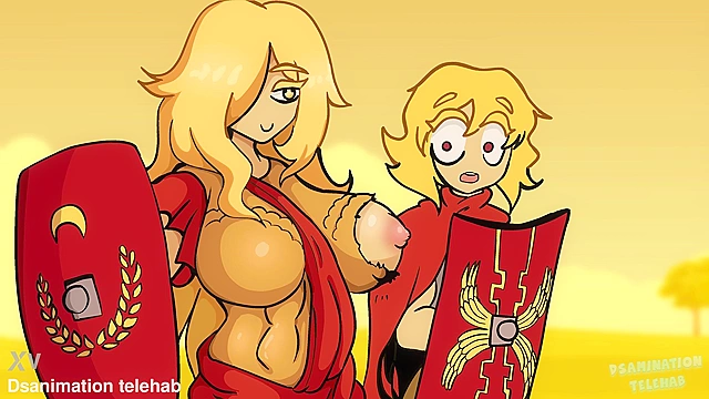 Roman Empress Boob Armor Teaser Action Packed Fantasy Adventure Story