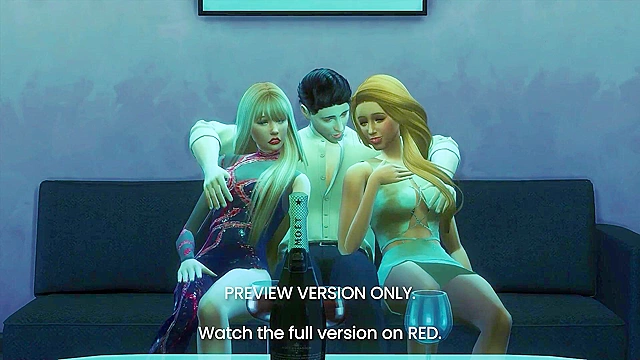 Virtual Concert Fantasy with Seductive Performers for Hot Night Action