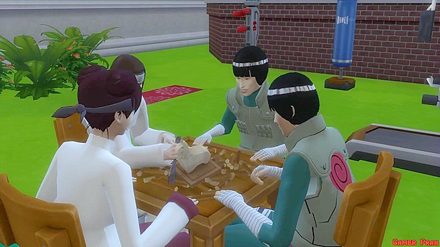 Naruto Gets Seduced by Tenten at Team Nine's Secret Base Encounter