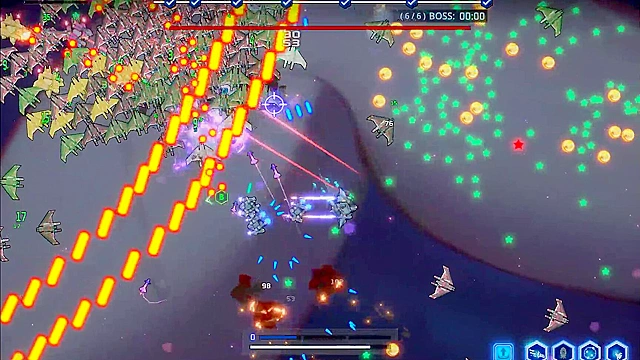 Seductive Space Waifu with Massive Tits Takes Over Planets Fantastically