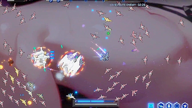 Seductive Space Waifu with Massive Tits Takes Over Planets Fantastically