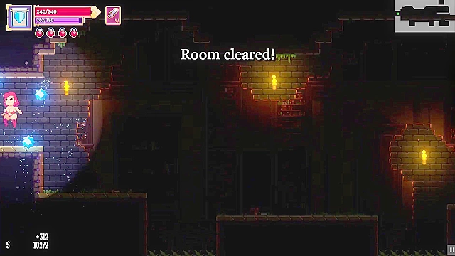 Scarlet Maiden gets pleasured by dungeon plants with a thrilling squirt experience