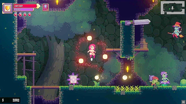 Scarlet Maiden gets pleasured by dungeon plants with a thrilling squirt experience