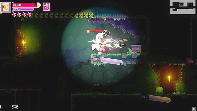 Scarlet Maiden gets pleasured by dungeon plants with a thrilling squirt experience