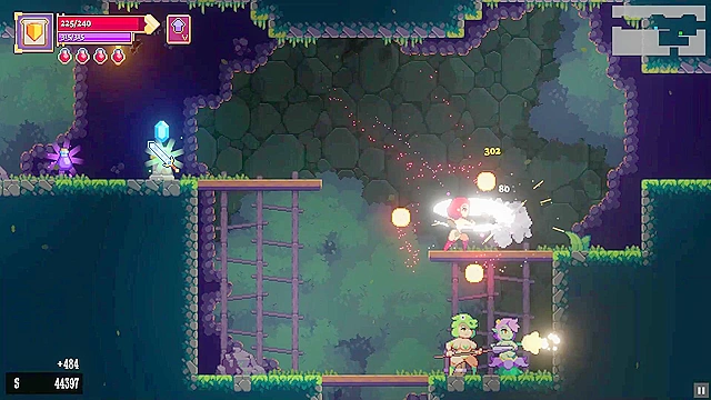 Scarlet Maiden gets pleasured by dungeon plants with a thrilling squirt experience