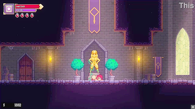 Scarlet Maiden gets pleasured by dungeon plants with a thrilling squirt experience