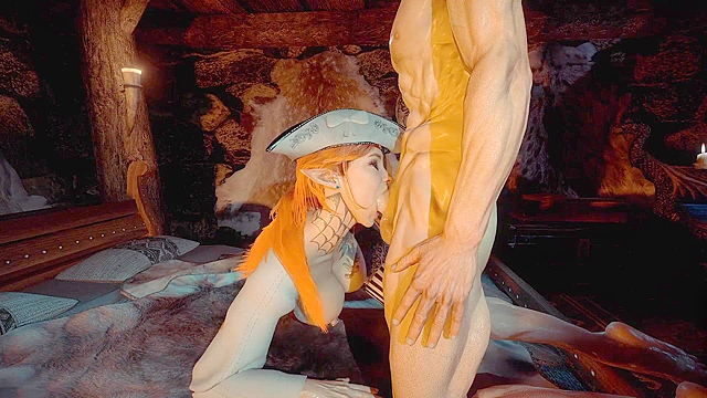 Stormed her perfect body in a wild 3D hentai adventure