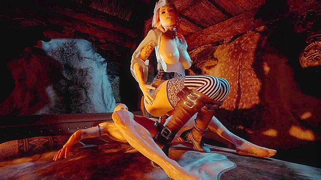 Stormed her perfect body in a wild 3D hentai adventure