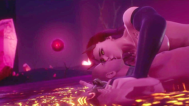 Forbidden Temptation in Virtual Reality World with Seductive Partner