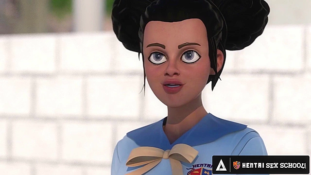 Lesbian Action at Hentai University – Kinky College Girls Explore Desire Together