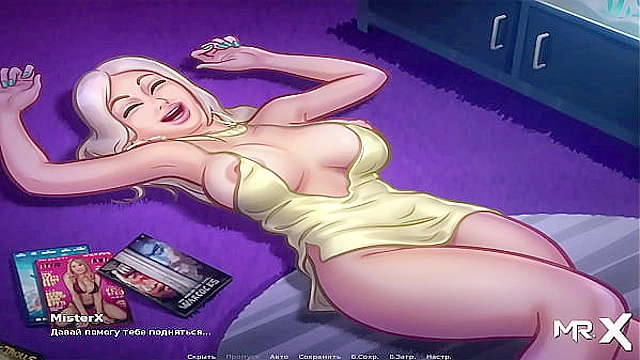 Watch Summertime Saga while masturbating to hot hentai scenes