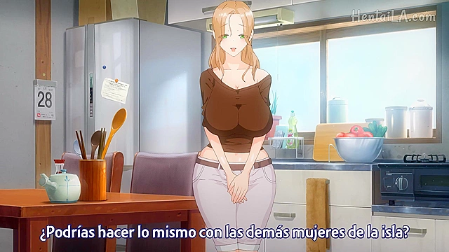 Anime Females Seduce in Hot Night on Deserted Island - Hentaicomics Fantasy Action