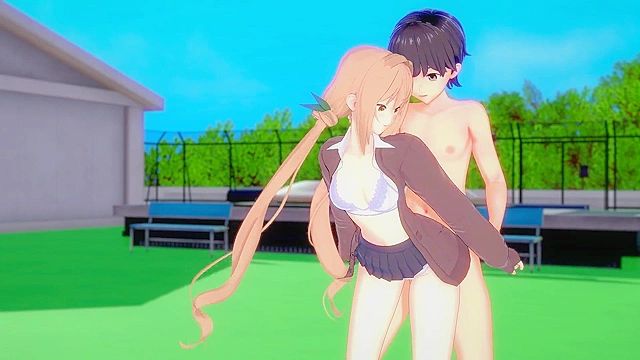 Hot MILF enjoys first rooftop encounter with her young lover for thrilling pleasure moments