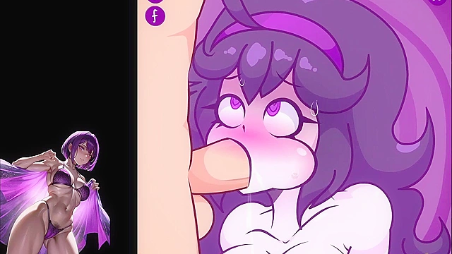 Naughty Pokemon chick gets filled up by her hot lover's load