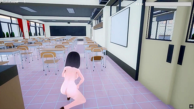 Public exhibition risk explored with explicit hentai encounters in a modern setting