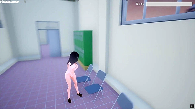 Public exhibition risk explored with explicit hentai encounters in a modern setting