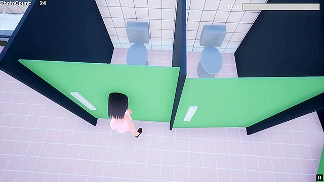 Public exhibition risk explored with explicit hentai encounters in a modern setting