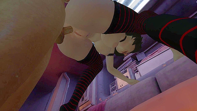 Cass Gets Rough In Her Anime World Adventure Fantasy